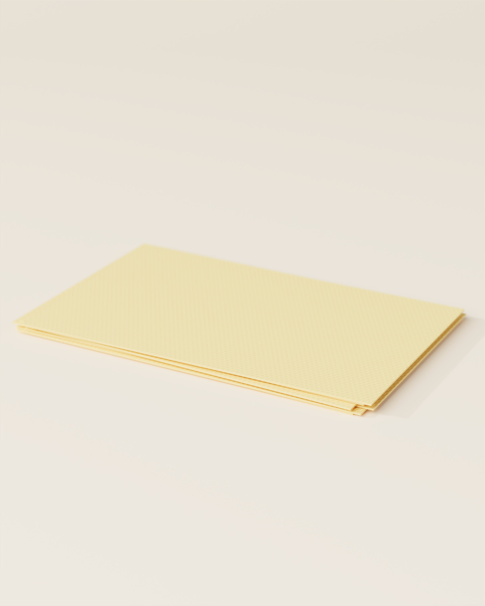 Feuilles de cire gaufrée